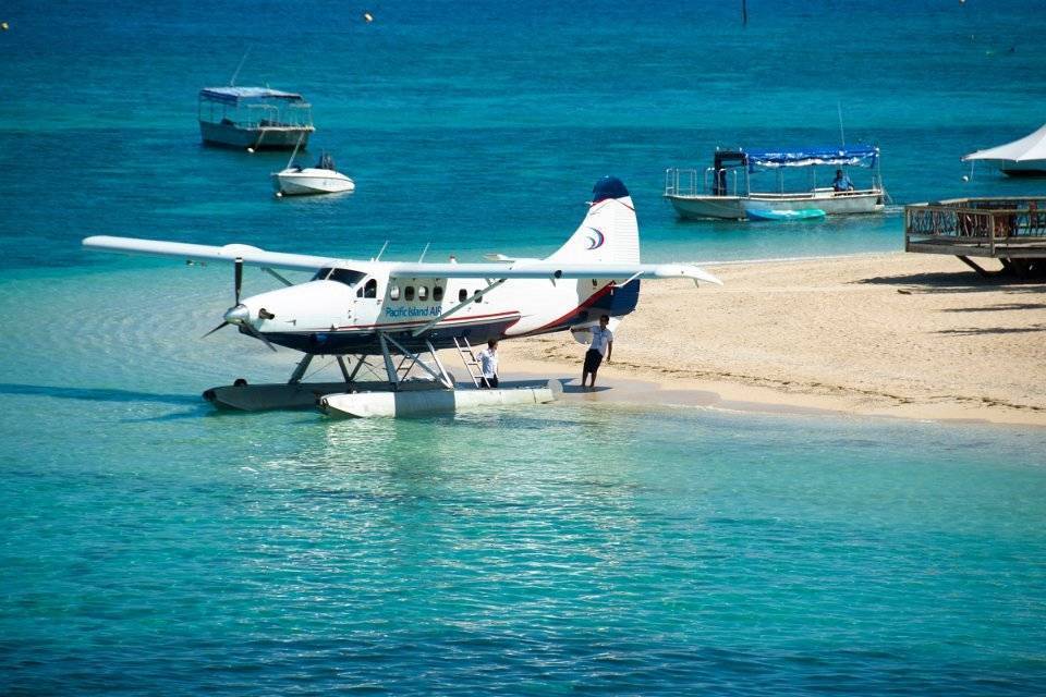 Fiji island seaplane tour